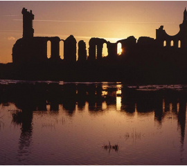 Millenium Flood, Byland Abbey, Archival pigment print
